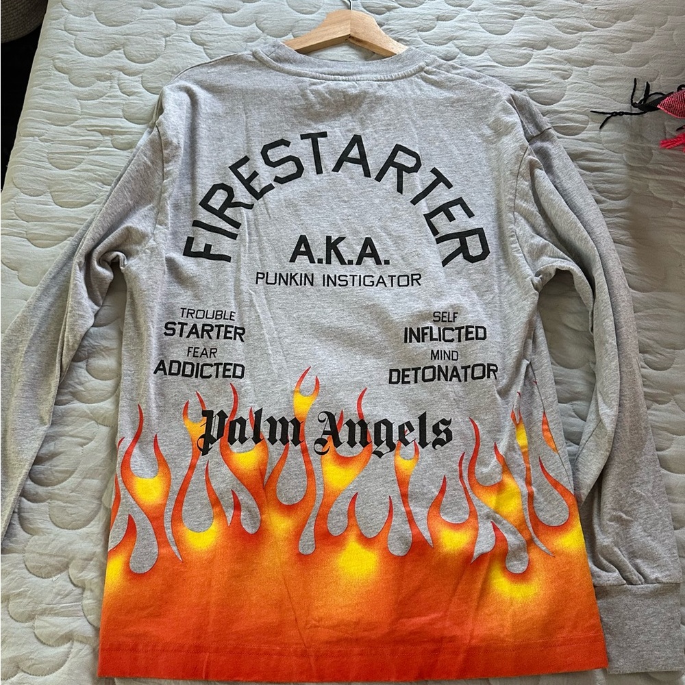 Authentic Palm Angels Men’s Long Sleeve Shirt. Size Medium.